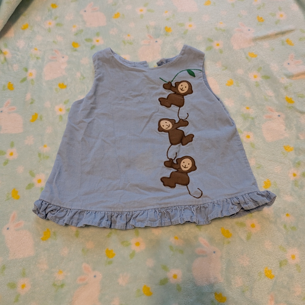 Funtasia Too Blue Dress 18 Months Monkeys